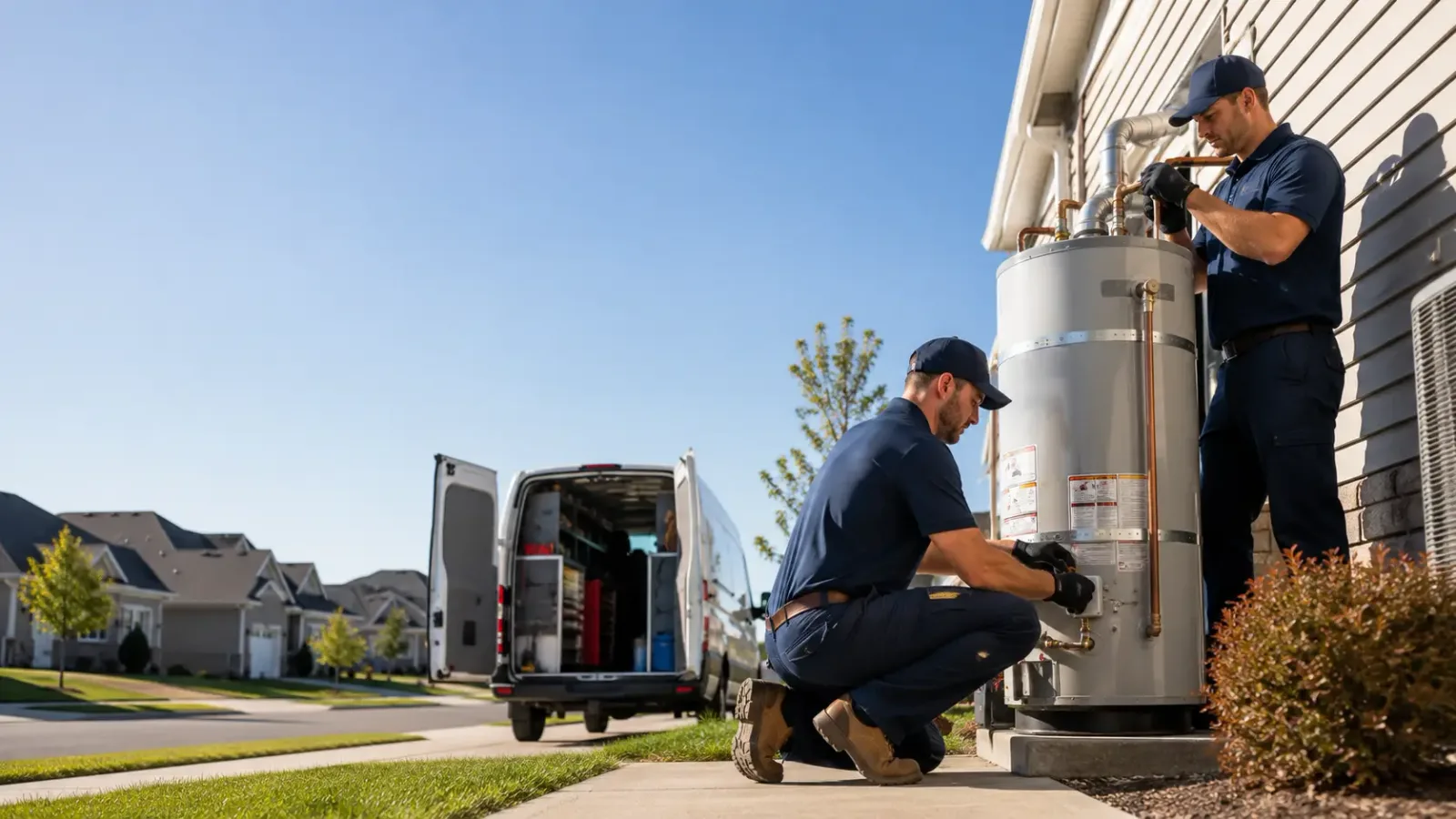 Water Heater Installation in Petroleum, IN